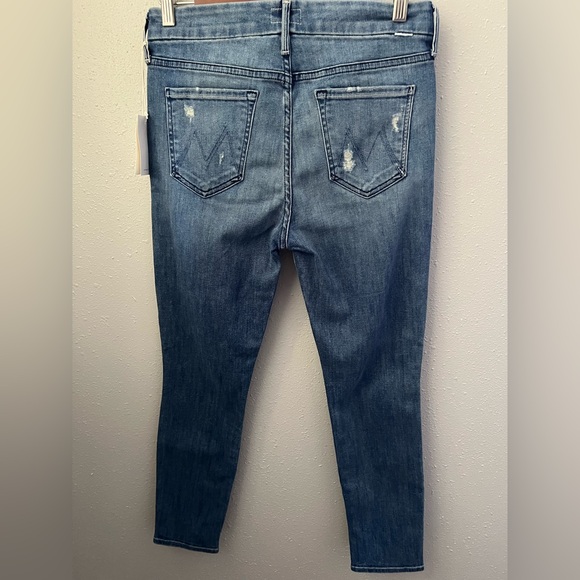 Mother The Looker Crop In Graffiti Girl Size 29 New - Picture 4 of 12